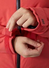 HELLY HANSEN W NORA ŞORT PUFFY KAYAK MONT XS - KIRMIZI