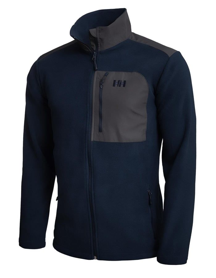 HELLY HANSEN BLOCK FULLZIP POLAR MONT M - Lacivert