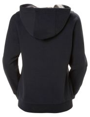 HH W HH LOGO HOODIE - HELLY HANSEN KADIN KAPÜŞONLU SWEAT M - Lacivert