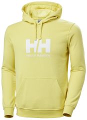 Hh Logo Hoodie Erkek Sweat Shirt M - SARI