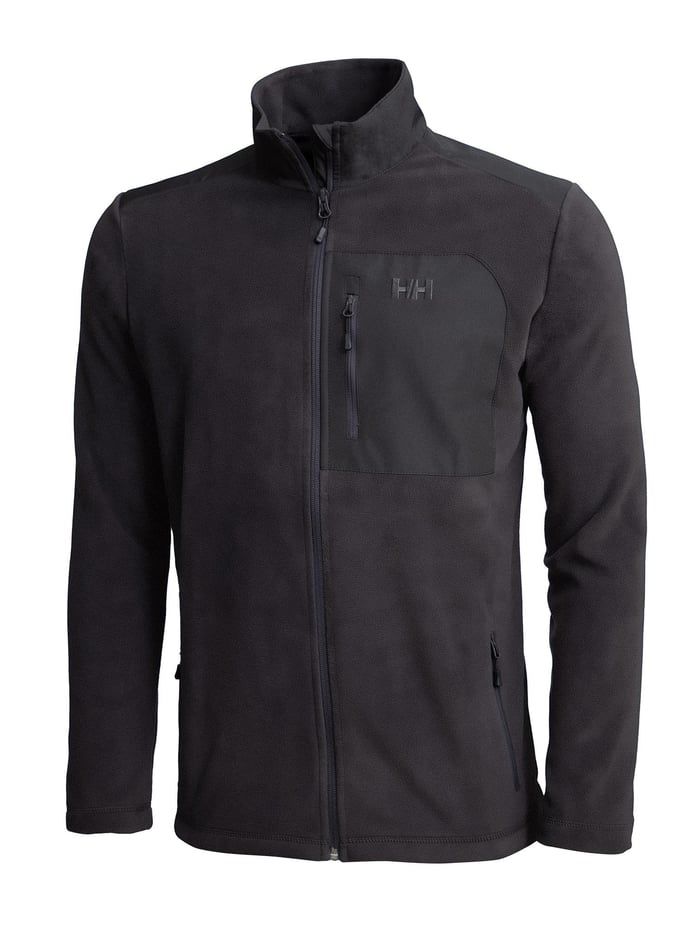 HELLY HANSEN BLOCK FULLZIP POLAR MONT M - EBONY