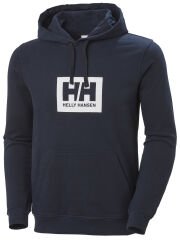 HH BOX HOODIE - HH KAPÜŞONLU SWEAT XL - Lacivert