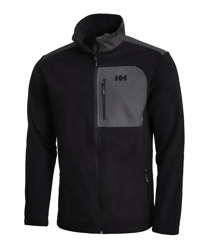 HELLY HANSEN BLOCK FULLZIP POLAR MONT XL - Siyah
