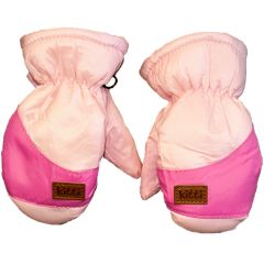 Kitti Tek Parkmak 2-5 Yaş Kar ve Kayak Eldiveni 2-5 Yaş - Pembe