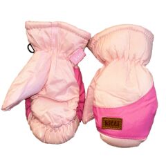 Kitti Tek Parkmak 2-5 Yaş Kar ve Kayak Eldiveni 2-5 Yaş - Pembe