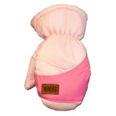Kitti Tek Parkmak 2-5 Yaş Kar ve Kayak Eldiveni 2-5 Yaş - Pembe