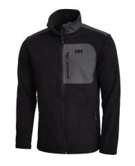HELLY HANSEN BLOCK FULLZIP POLAR MONT XXL - Siyah