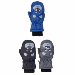 Kitti Tek Parkmak 2-5 Yaş Kar ve Kayak Eldiveni 2-5 Yaş - Lacivert