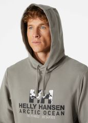 HELLY HANSEN ARCTIC OCEAN HOODIE KAPİŞONLU XXL - GRİ