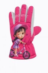 Su ve Rüzgar Geçirmez Genç Kar-Kayak Eldiveni (9-12 YAŞ)