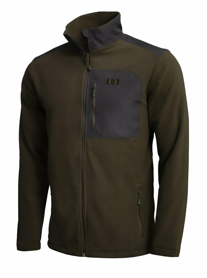 HELLY HANSEN BLOCK FULLZIP POLAR MONT XL - HAKİ