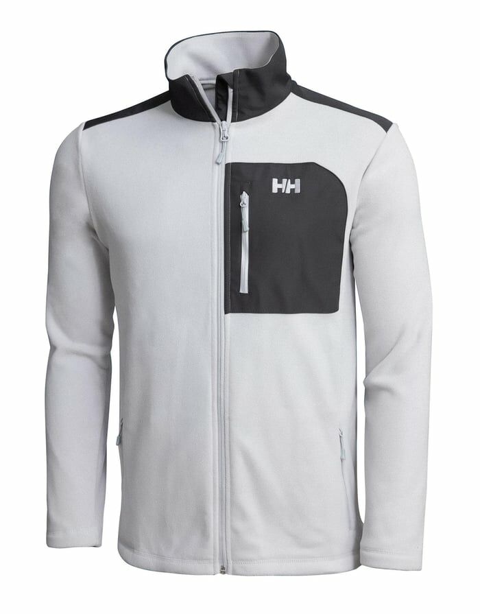 HELLY HANSEN BLOCK FULLZIP POLAR MONT L - GRİ