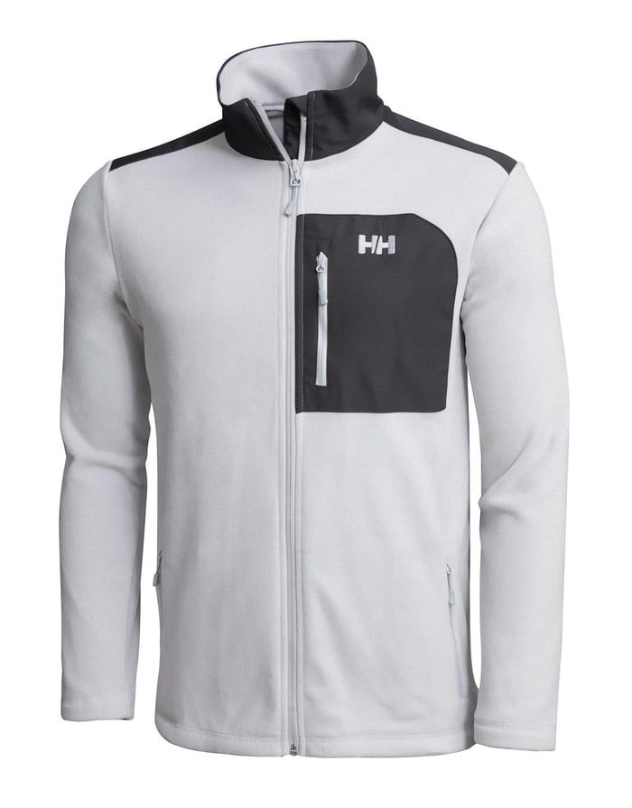 HELLY HANSEN BLOCK FULLZIP POLAR MONT S - GRİ