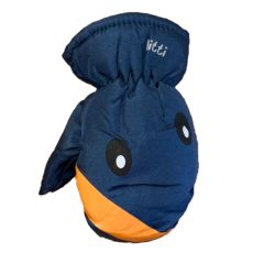 Kitti Tek Parkmak 2-5 Yaş Kar ve Kayak Eldiveni 2-5 Yaş - Lacivert