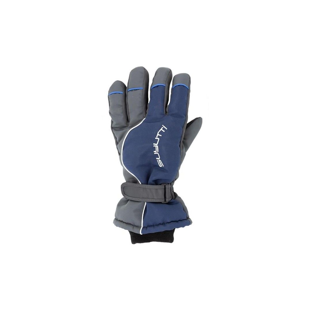 Suyutti Erkek Yetişkin Su Geçirmez Kar ve Kayak Eldiveni Standart - Mavi