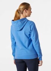 HELLY HANSEN  W LOGO HOODIE KAPİŞONLU XL - Mavi