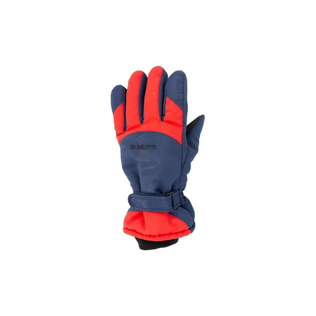 Suyutti Erkek Yetişkin Su Geçirmez Kar ve Kayak Eldiveni Standart - KIRMIZI