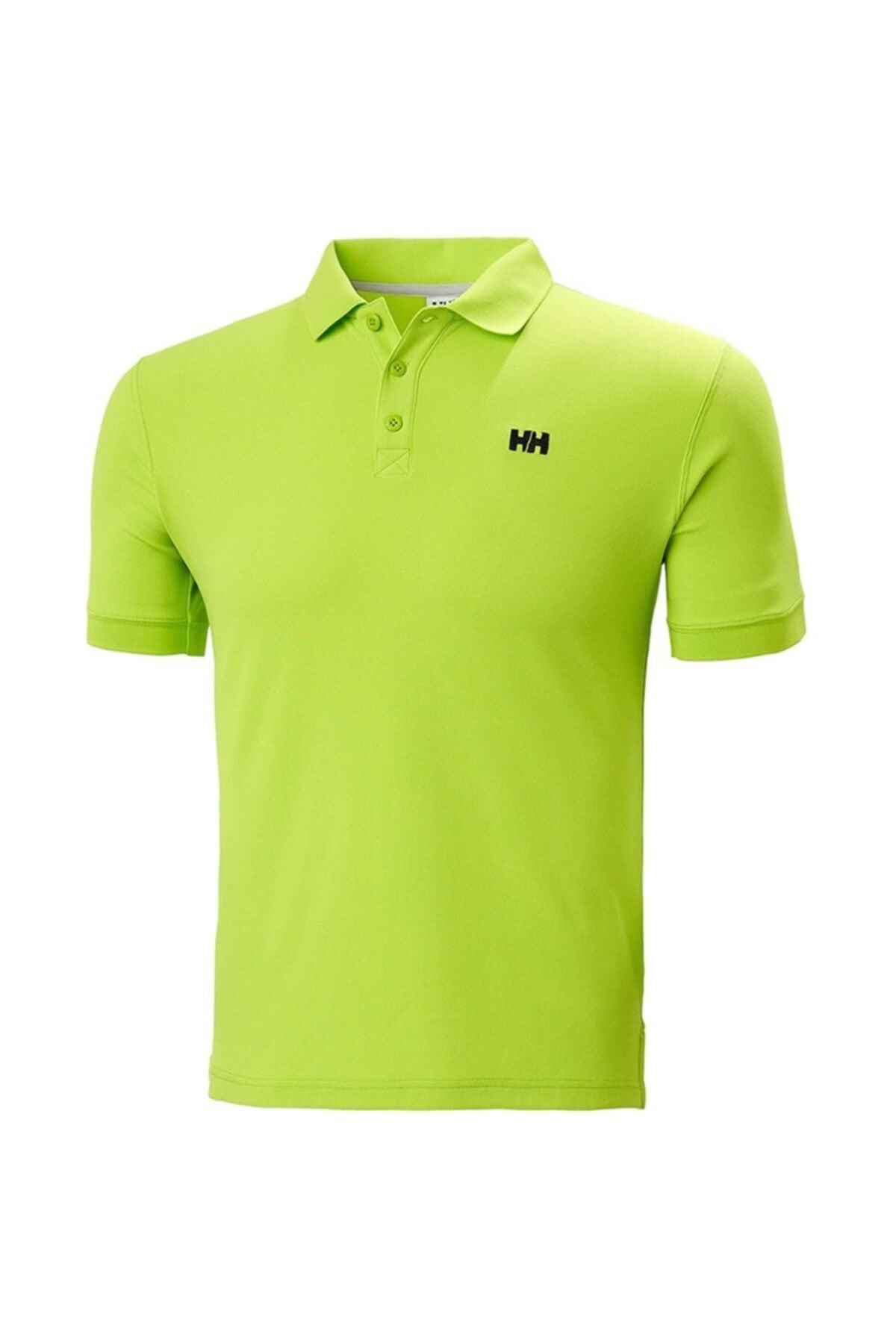 Erkek Yeşil Polo T-shirt Hh Driftline