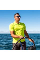 Erkek Yeşil Polo T-shirt Hh Driftline