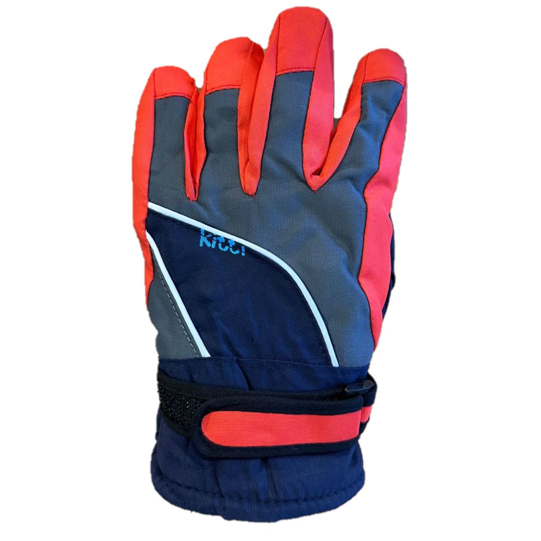 Kitti 4-8 Yaş Kar ve Kayak Eldiveni 4-8 Yaş - KIRMIZI