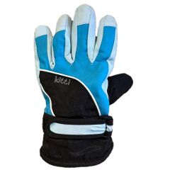 Kitti 4-8 Yaş Kar ve Kayak Eldiveni 4-8 Yaş - Mavi