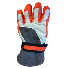 Kitti 4-8 Yaş Kar ve Kayak Eldiveni 4-8 Yaş - TURUNCU