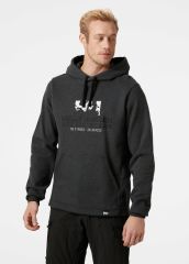 HELLY HANSEN ARCTIC OCEAN HOODIE KAPİŞONLU S - ANTRASİT
