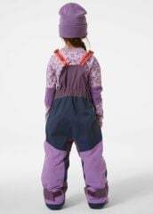 HH K RIDER 2 INS BIB - HELLY HANSEN ÇOCUK KAYAK PANTOLONU 3 YAŞ - MOR