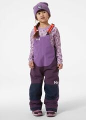 HH K RIDER 2 INS BIB - HELLY HANSEN ÇOCUK KAYAK PANTOLONU 3 YAŞ - MOR