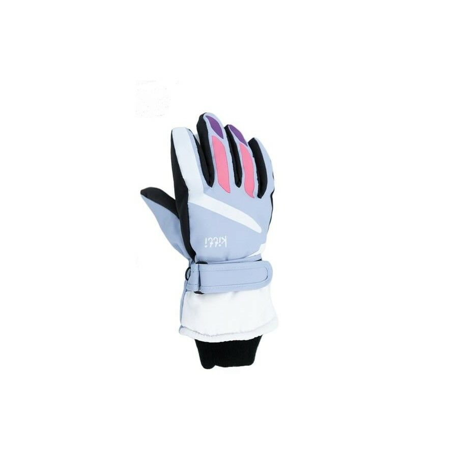 Kitti 9-15 Yaş Kar ve Kayak Eldiveni 9 - 15 Yaş - Mavi