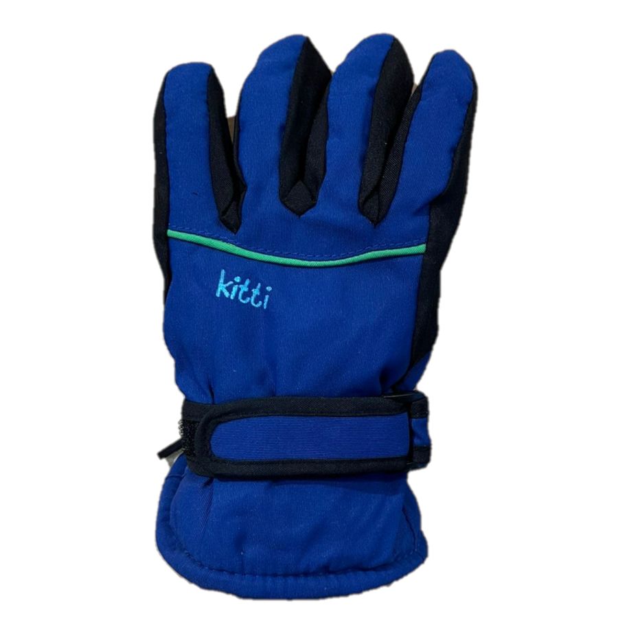 Kitti 4-8 Yaş Kar ve Kayak Eldiveni 4-8 Yaş - Mavi