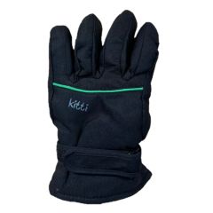 Kitti 4-8 Yaş Kar ve Kayak Eldiveni 4-8 Yaş - Siyah