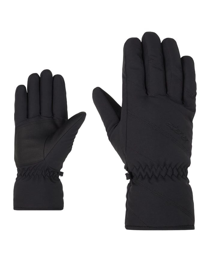 ZIENER KAILANY LADY GLOVE KAYAK ELDİVENİ 7,5 - Siyah