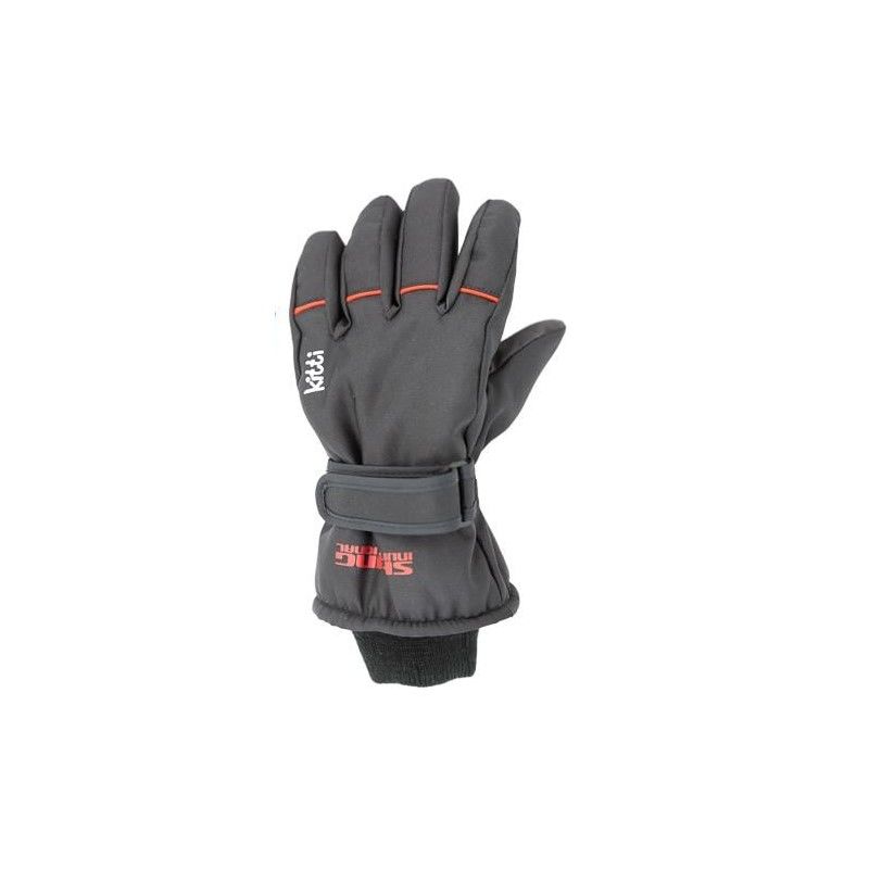 Kitti 9-15 Yaş Kar ve Kayak Eldiveni 9 - 15 Yaş - Siyah