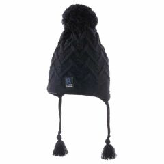 Kitti 4-8 Yaş Çocuk Kulaklı Bere Erkek 4 - 8 Yaş - Siyah