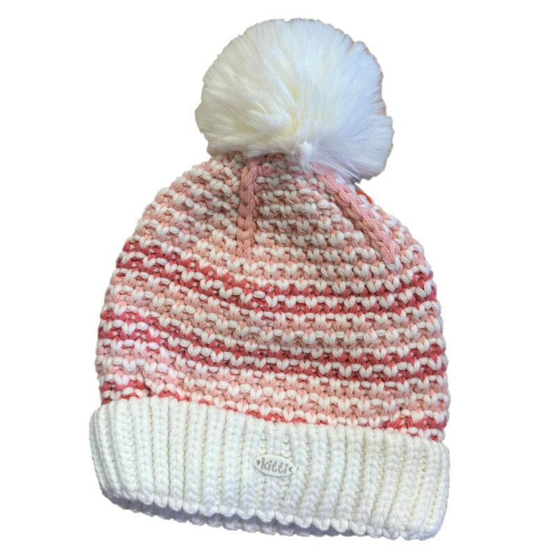 Kitti 1-4 Yaş Bebe Kulaklı Bere Kız 1-4 yaş - Beyaz