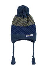 Kitti 4-8 Yaş Çocuk Kulaklı Bere Erkek 4 - 8 Yaş - Mavi