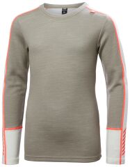 HELLY HANSEN JR LIFA MERINO MIDWEIGHT SET 10 YAŞ - GRİ