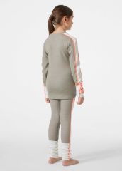 HELLY HANSEN JR LIFA MERINO MIDWEIGHT SET 14 YAŞ - GRİ