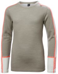 HELLY HANSEN JR LIFA MERINO MIDWEIGHT SET 8 YAŞ - GRİ