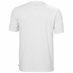 HELLY HANSEN SKOG RECYCLED GRAPHIC T-SHIRT M - Beyaz