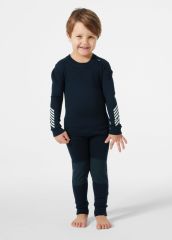 HELLY HANSEN K LIFA MERINO İÇLİK SET 7 YAŞ - Lacivert