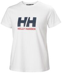 HELLY HANSEN W HH LOGO T-SHIRT 3.0 M - Beyaz