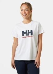 HELLY HANSEN W HH LOGO T-SHIRT 3.0 S - Beyaz