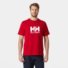 HELLY HANSEN HH LOGO T-SHIRT 3.0 L - KIRMIZI