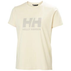 HELLY HANSEN W HH LOGO T-SHIRT 3.0 L - KREM