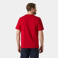 HELLY HANSEN HH LOGO T-SHIRT 3.0 XL - KIRMIZI