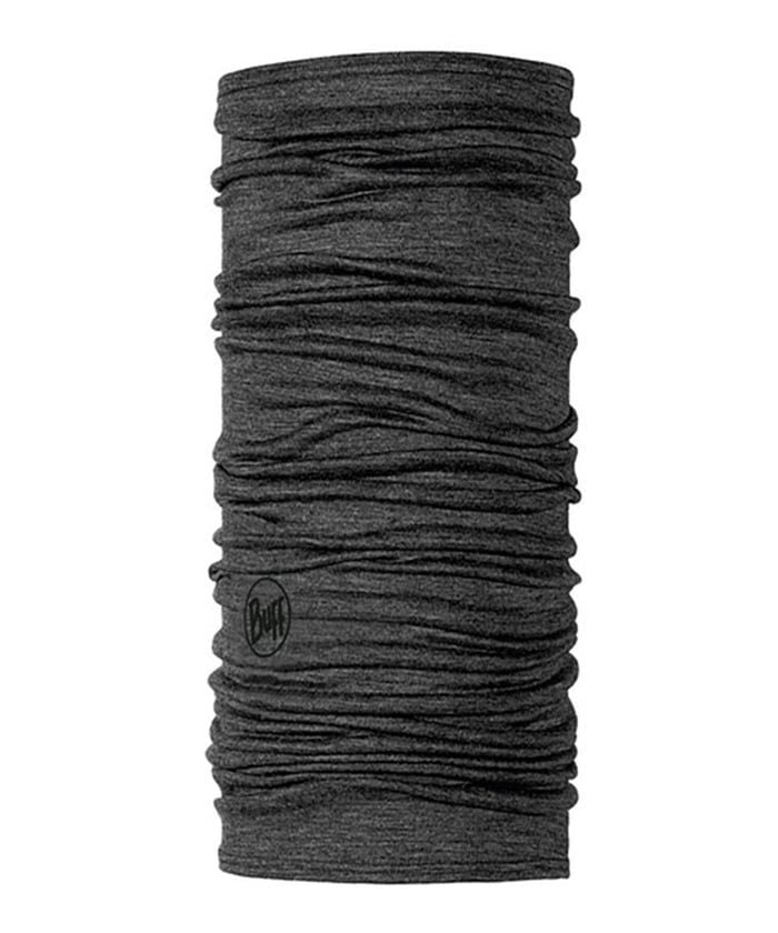 BUFF® MERINO LIGHTWEIGHT SOLID GREY BOYUNLUK