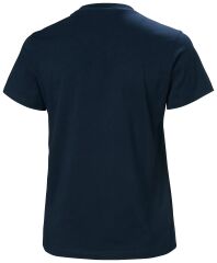 HELLY HANSEN W HH LOGO T-SHIRT 3.0 M - Lacivert