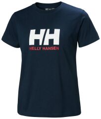 HELLY HANSEN W HH LOGO T-SHIRT 3.0 M - Lacivert